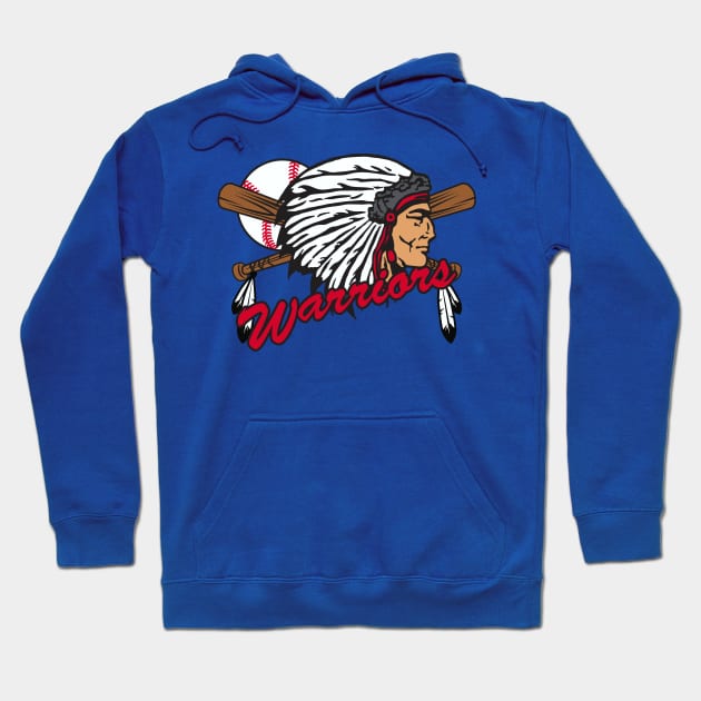 Warriors Baseball Hoodie by DavesTees